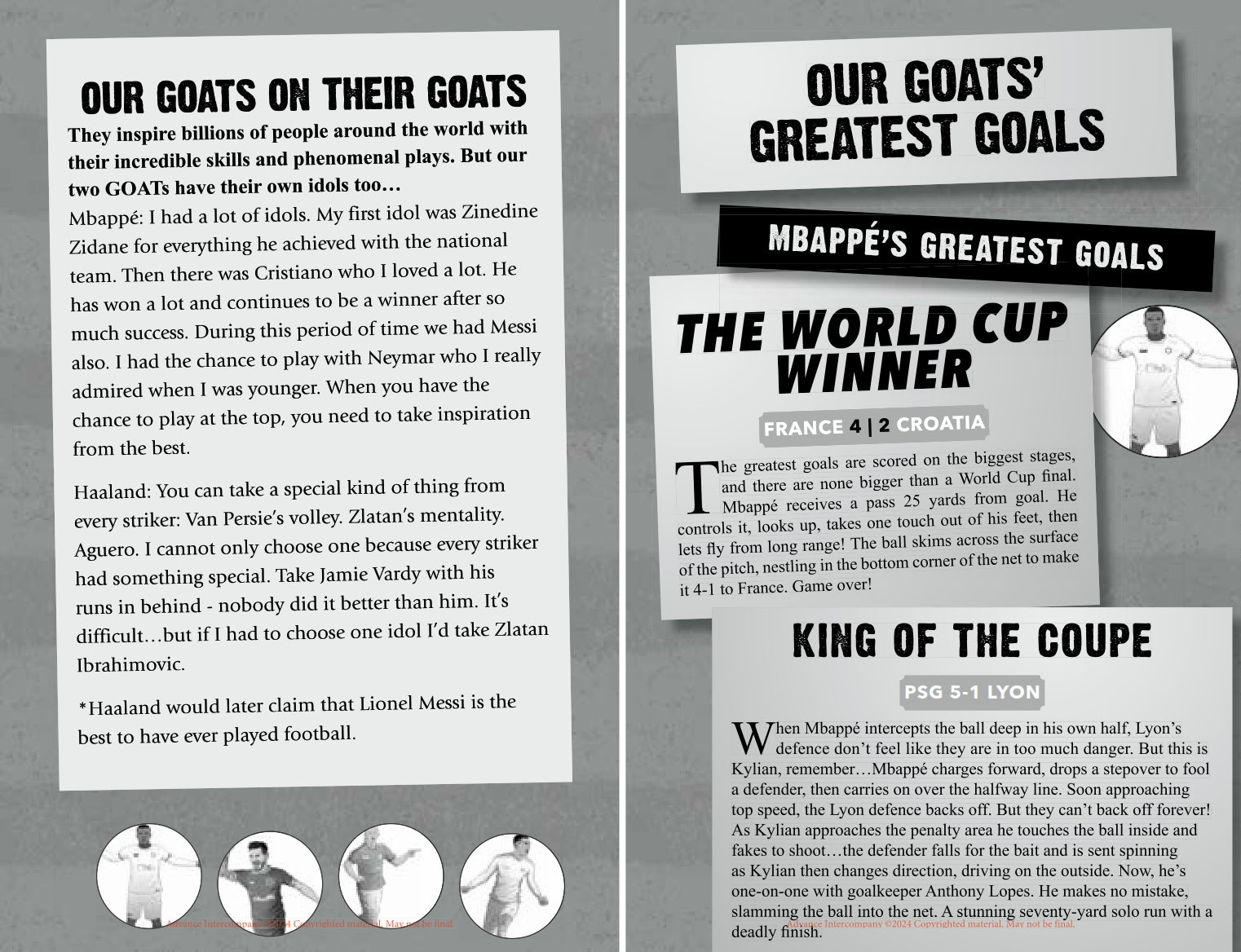 The Football GOAT: Mbappé v. Haaland