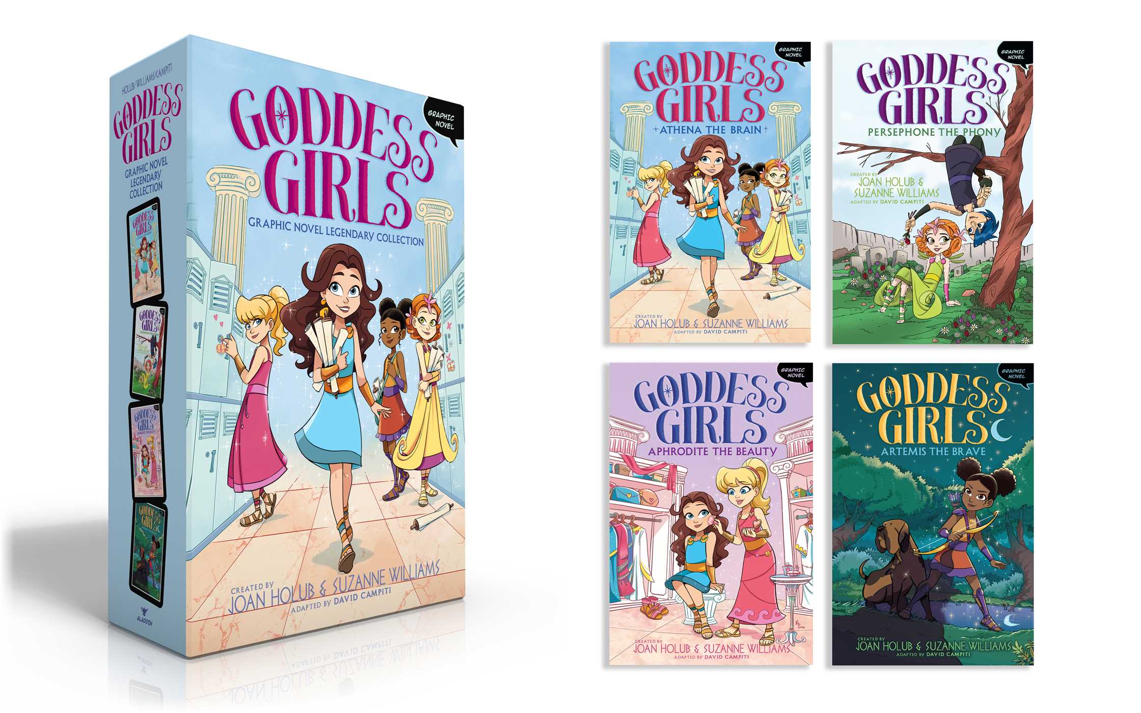 Goddess Girls Graphic Novel Legendary Collection (Boxed Set)