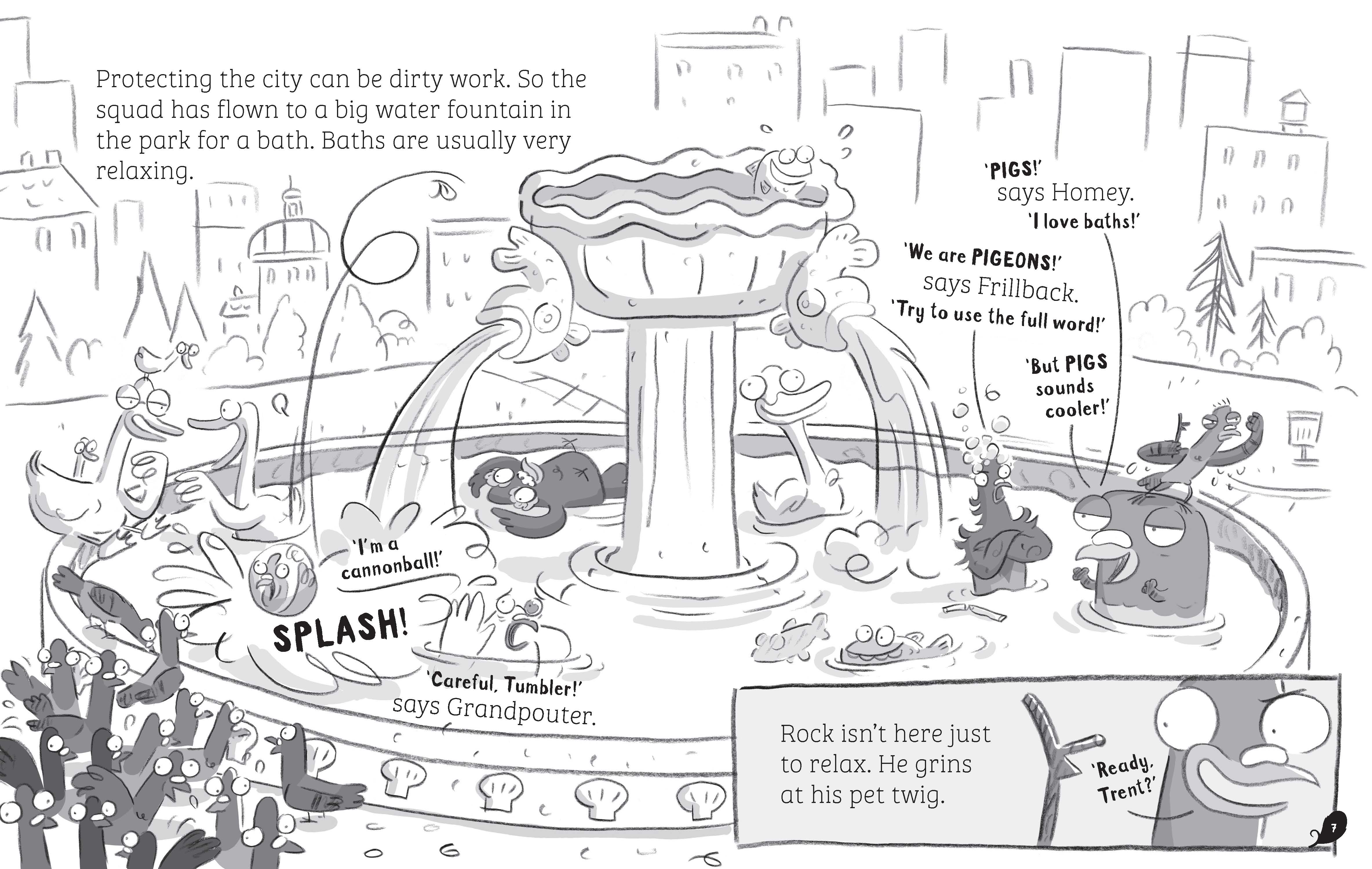 Real Pigeons 4: Splash Back