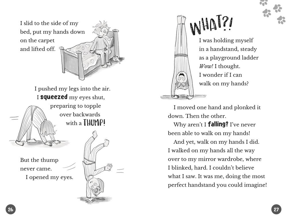 Paw Prints: Stuck in a Handstand!