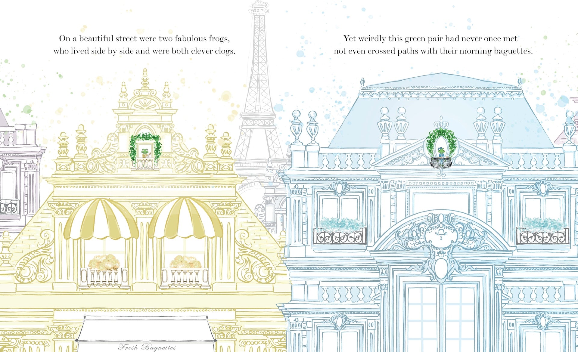 Oli and Basil: The Dashing Frogs of Travel