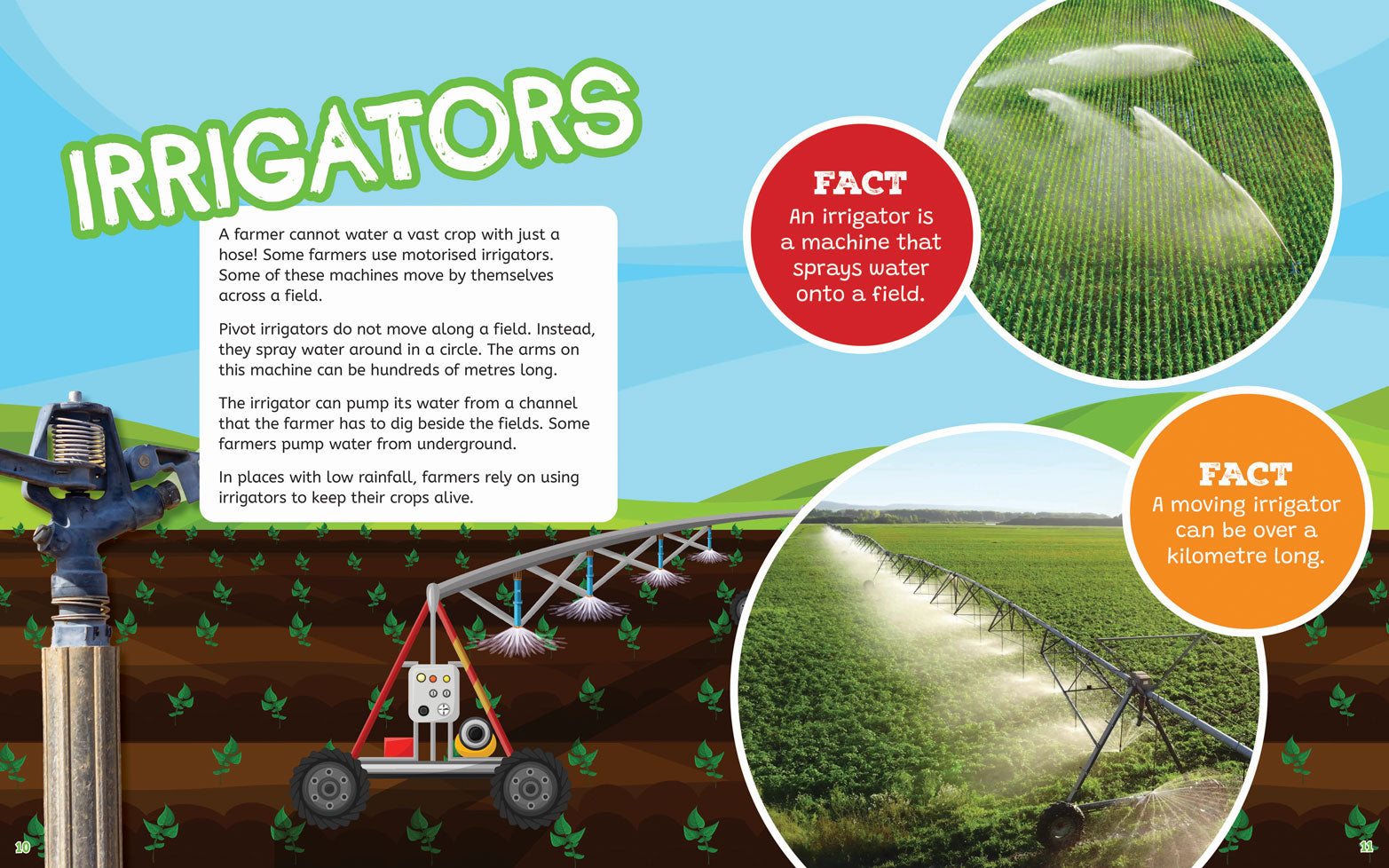 On the Farm: Mighty Farm Machines