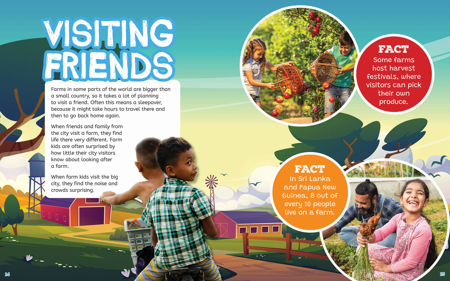 On the Farm: Kids on Farms