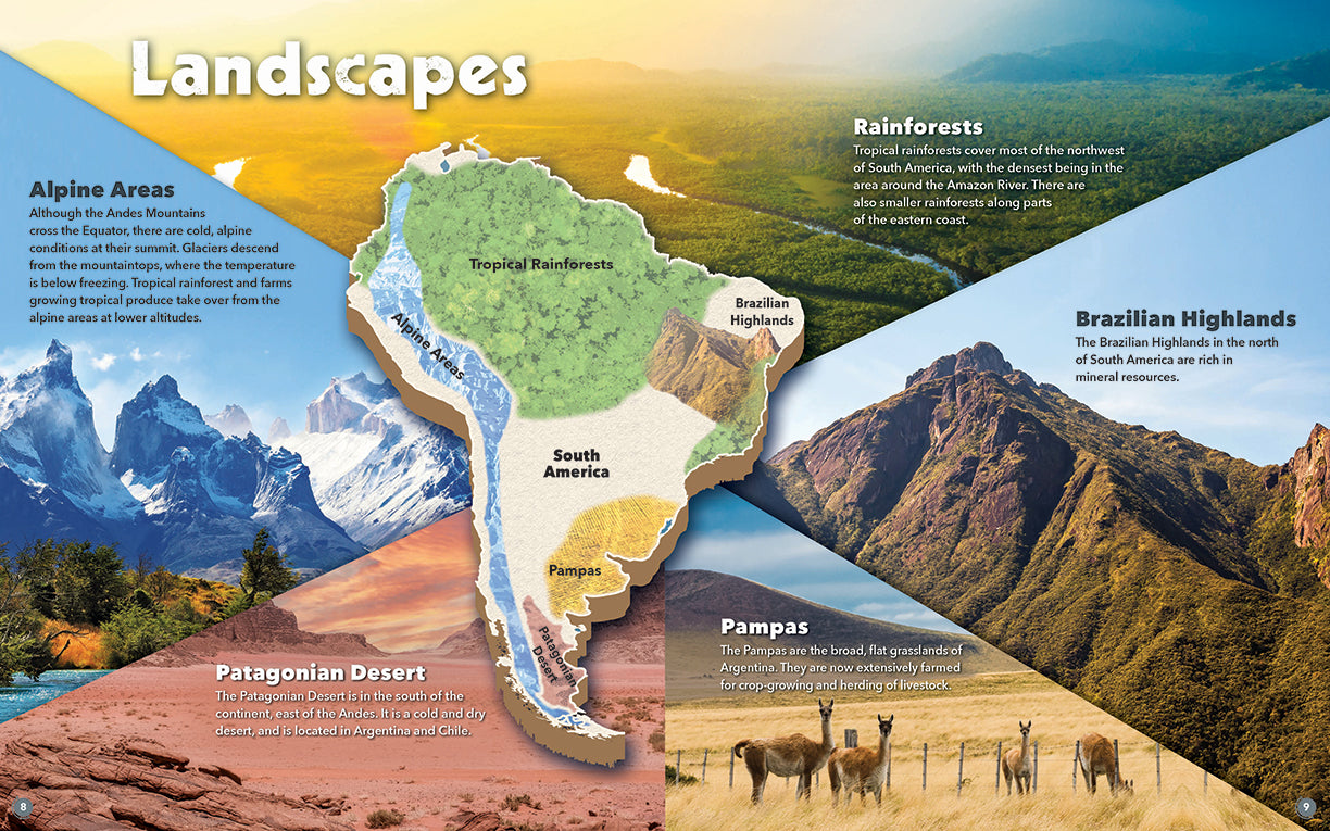 Continents of the World: South America (Softcover)