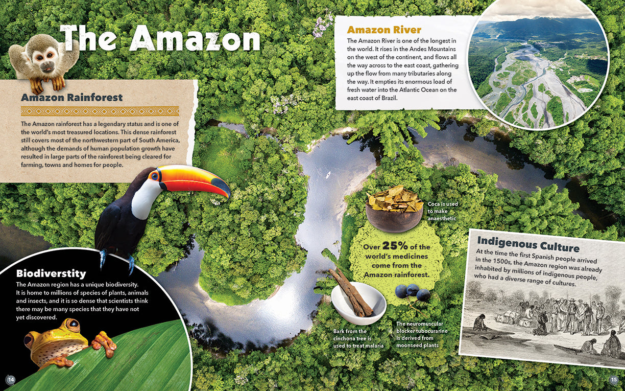 Continents of the World: South America (Softcover)