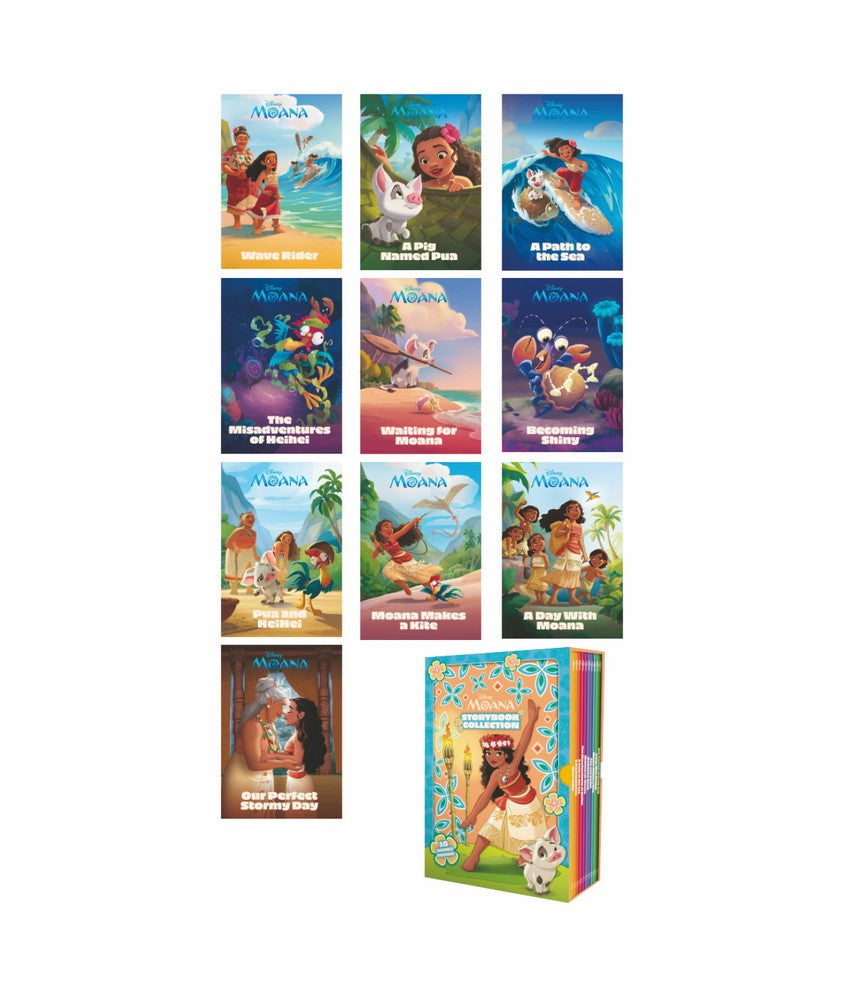 Moana: 10-Book Storybook Collection
