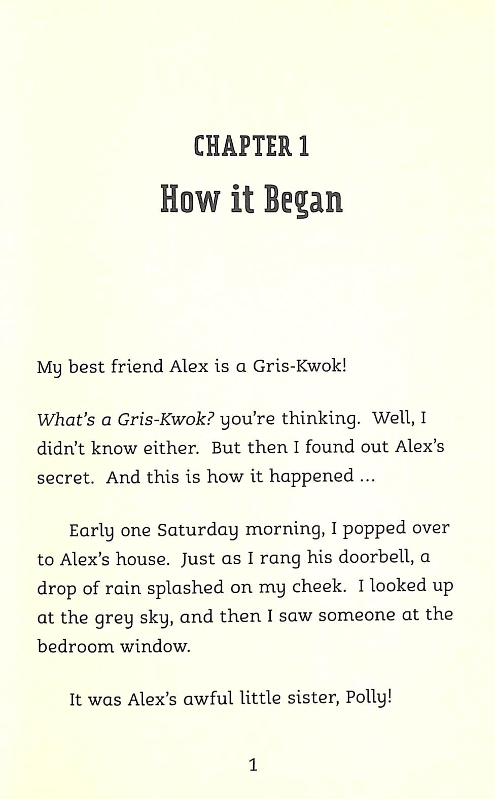 My Friend's A Gris-Kwok: (Dyslexia-friendly)