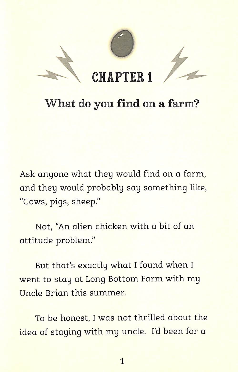 Bertie And The Alien Chicken