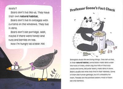 Professor Goose Debunks Goldilocks and the Three Bears