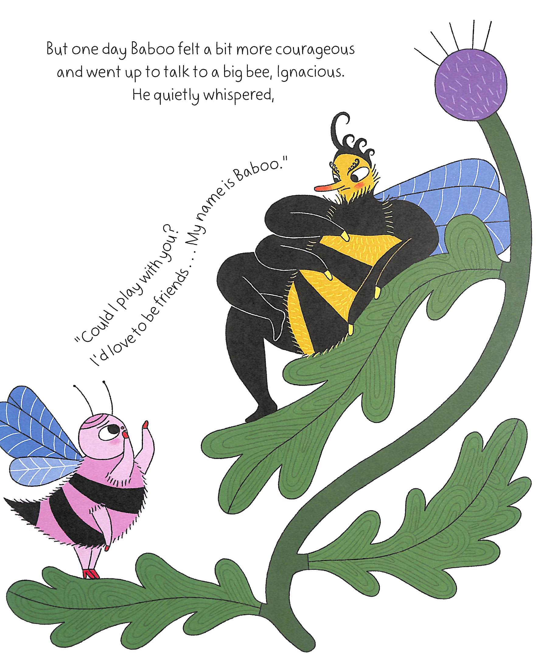 Baboo the Unusual Bee