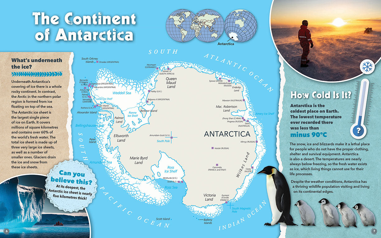 Continents of the World: Antarctica (Softcover)