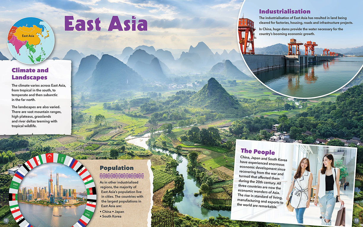 Continents of the World: Asia (Softcover)