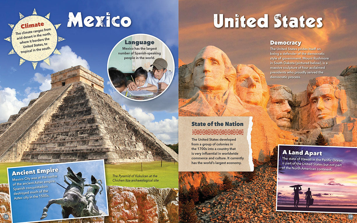 Continents of the World: North America (Softcover)