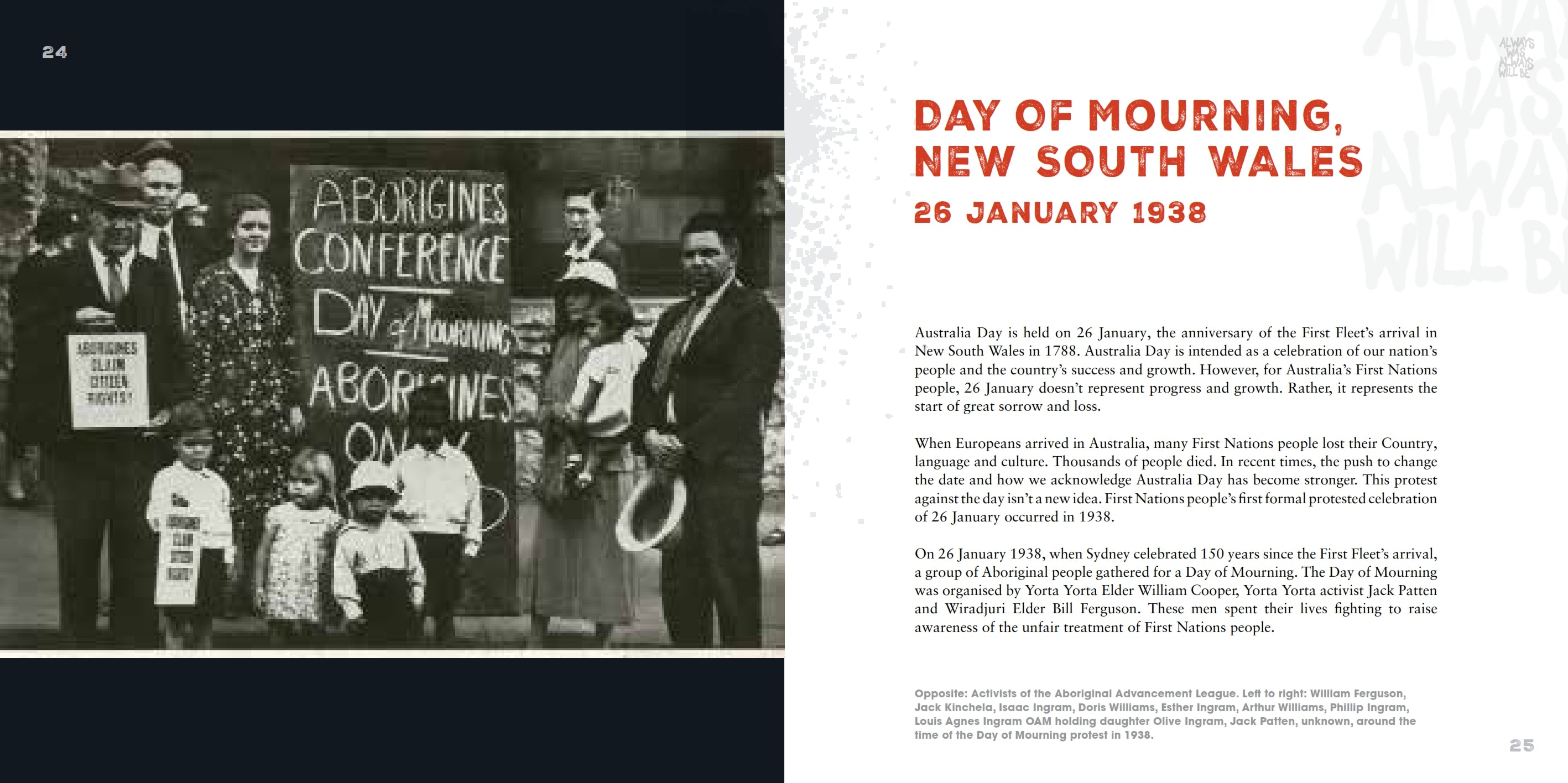 Always Was, Always Will Be