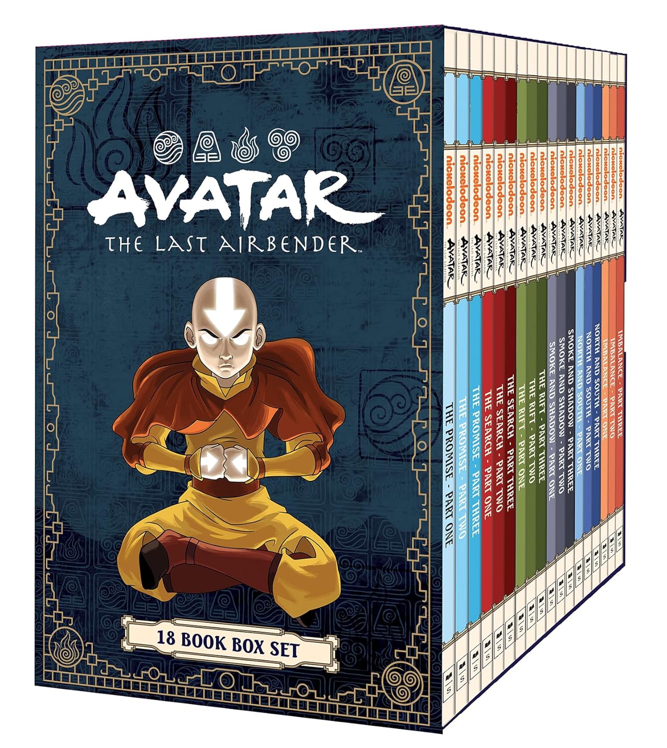 Avatar The Last Airbender: 18 Book Box Set