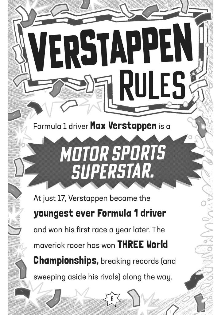 Sports Superstars: Verstappen Rules