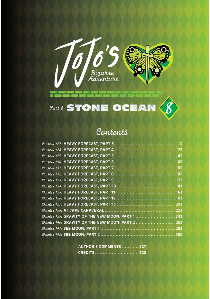 JoJo's Bizarre Adventure: Part 6--Stone Ocean, Vol. 8