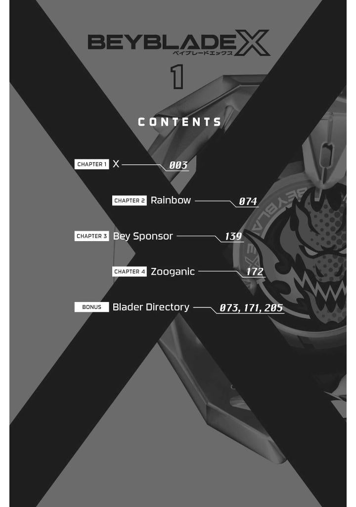 Beyblade X, Volume 1