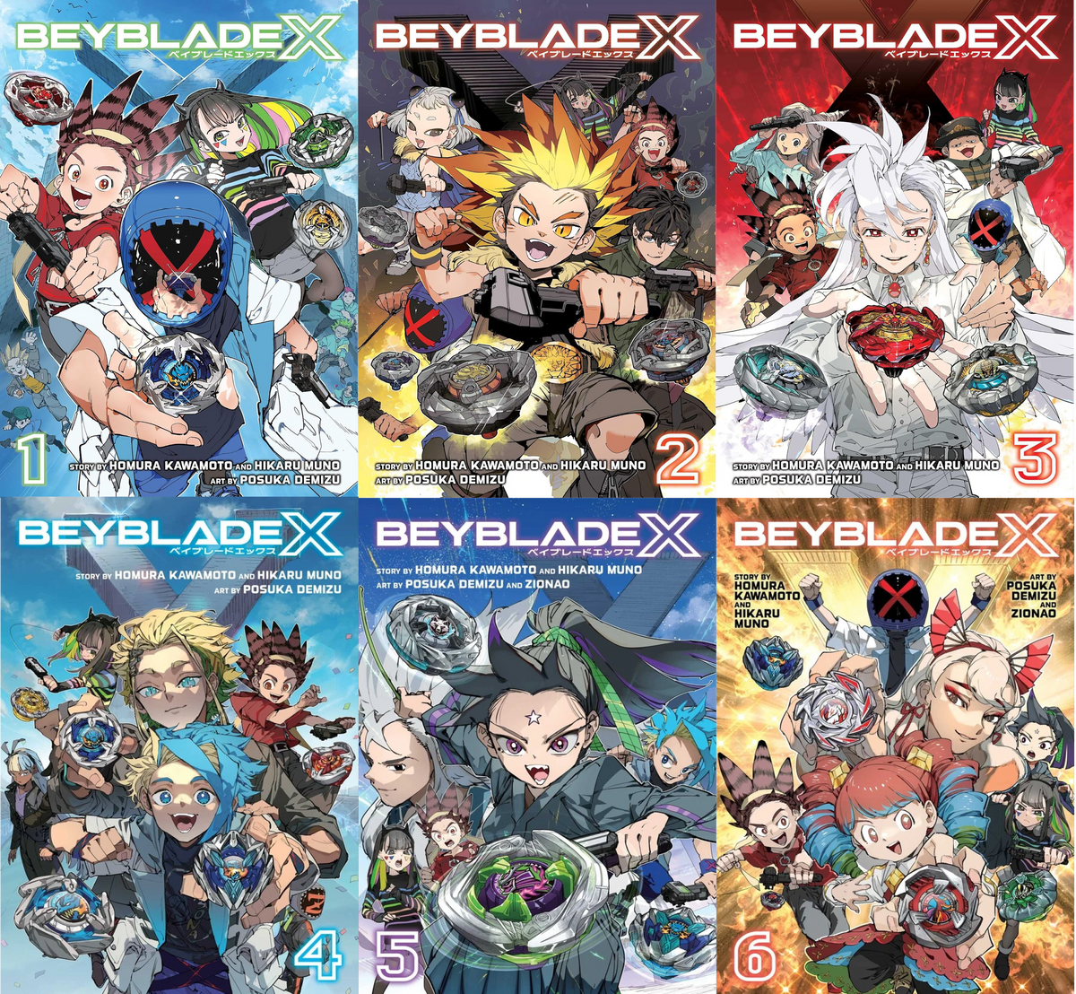 Beyblade X 6 Pack