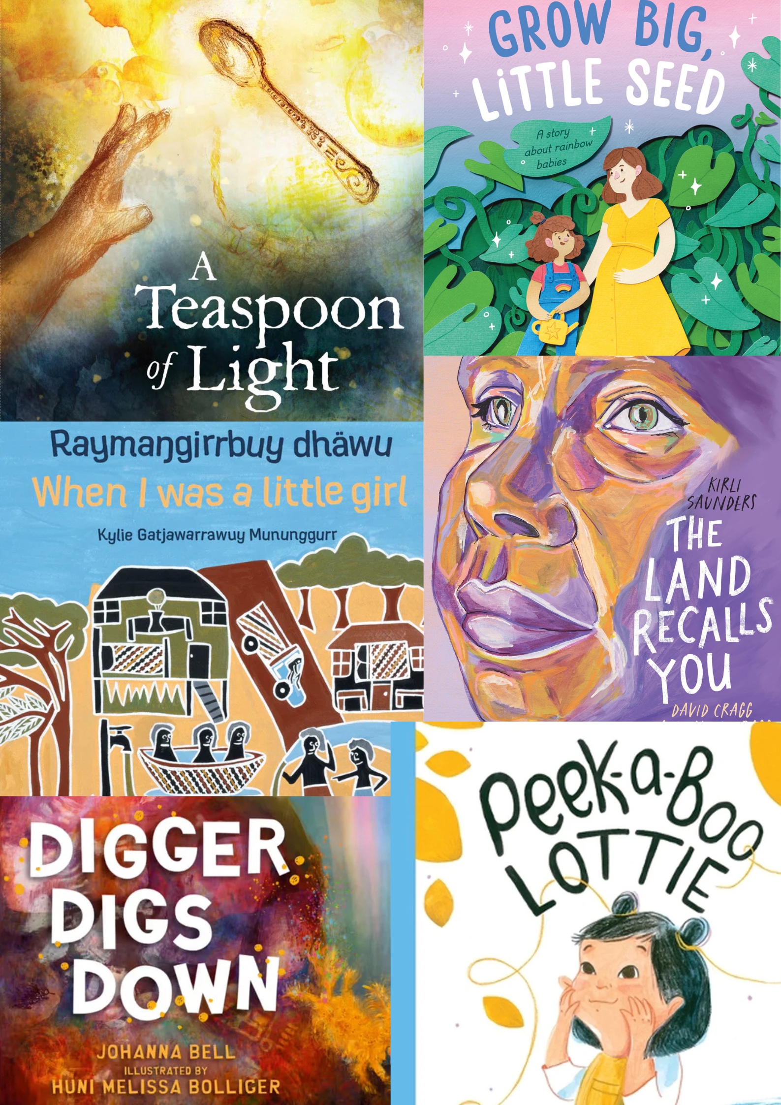CBCA 2025 Shortlist New Illustrators Book of the Year - Set of 6