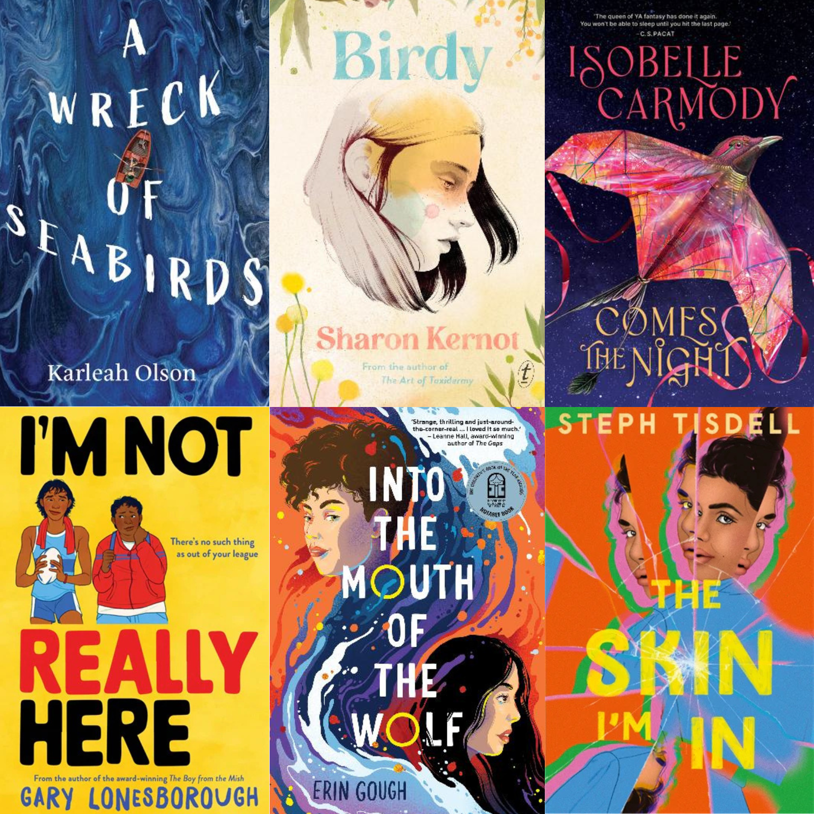 CBCA 2025 Shortlist Older Readers - Set of 6
