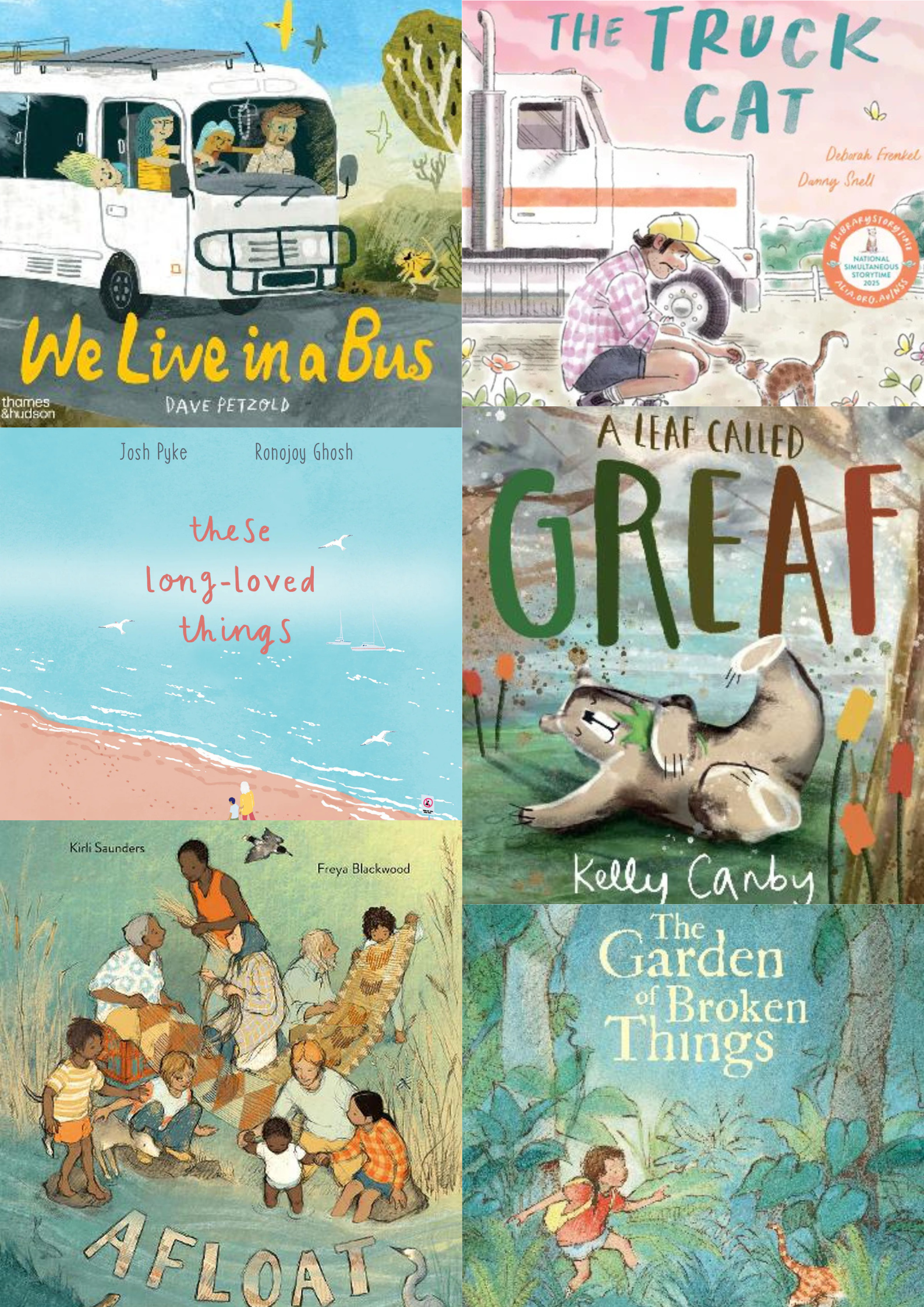 CBCA 2025 Shortlist Picture Book of the Year - Set of 6