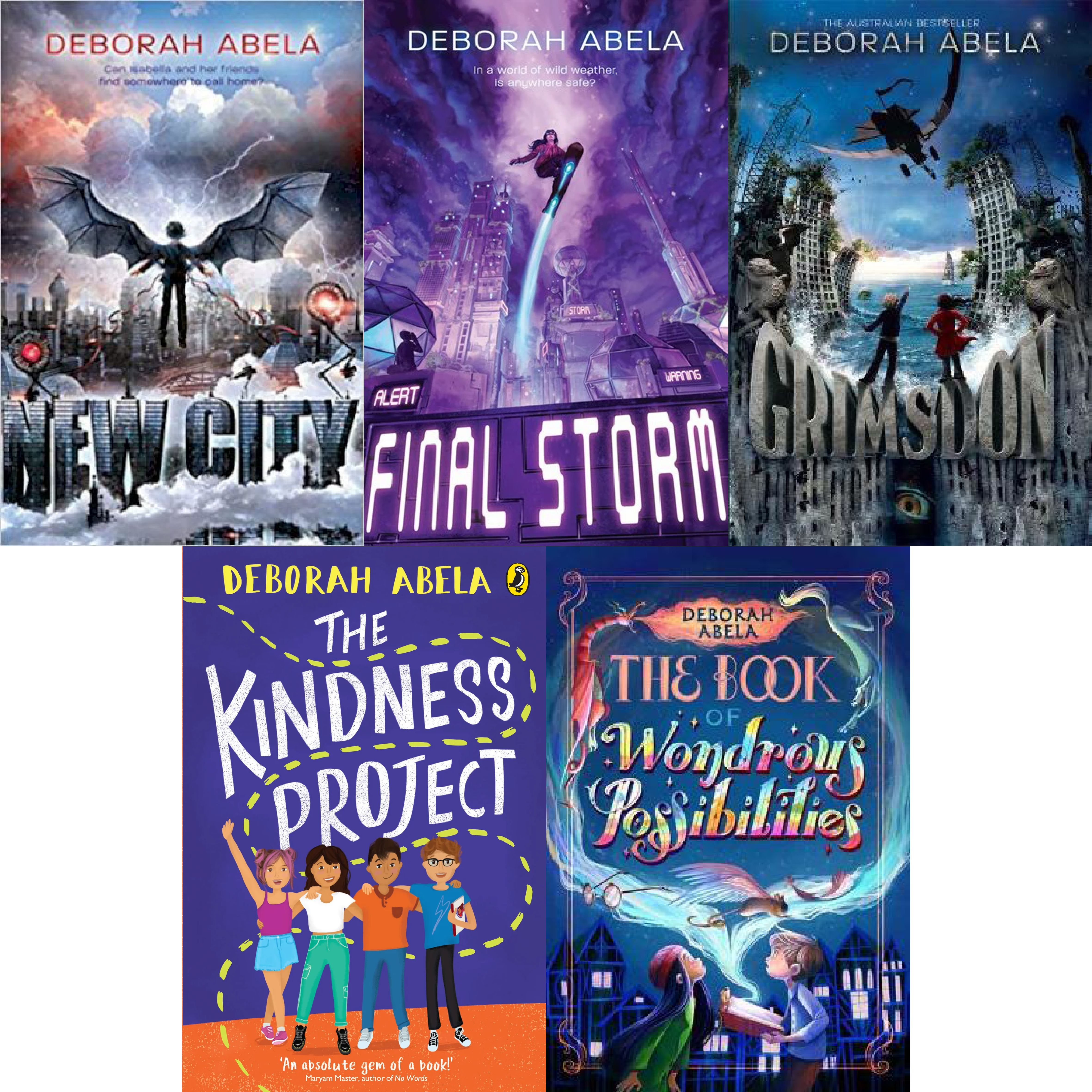 Deborah Abela Fiction Book 5 Pack