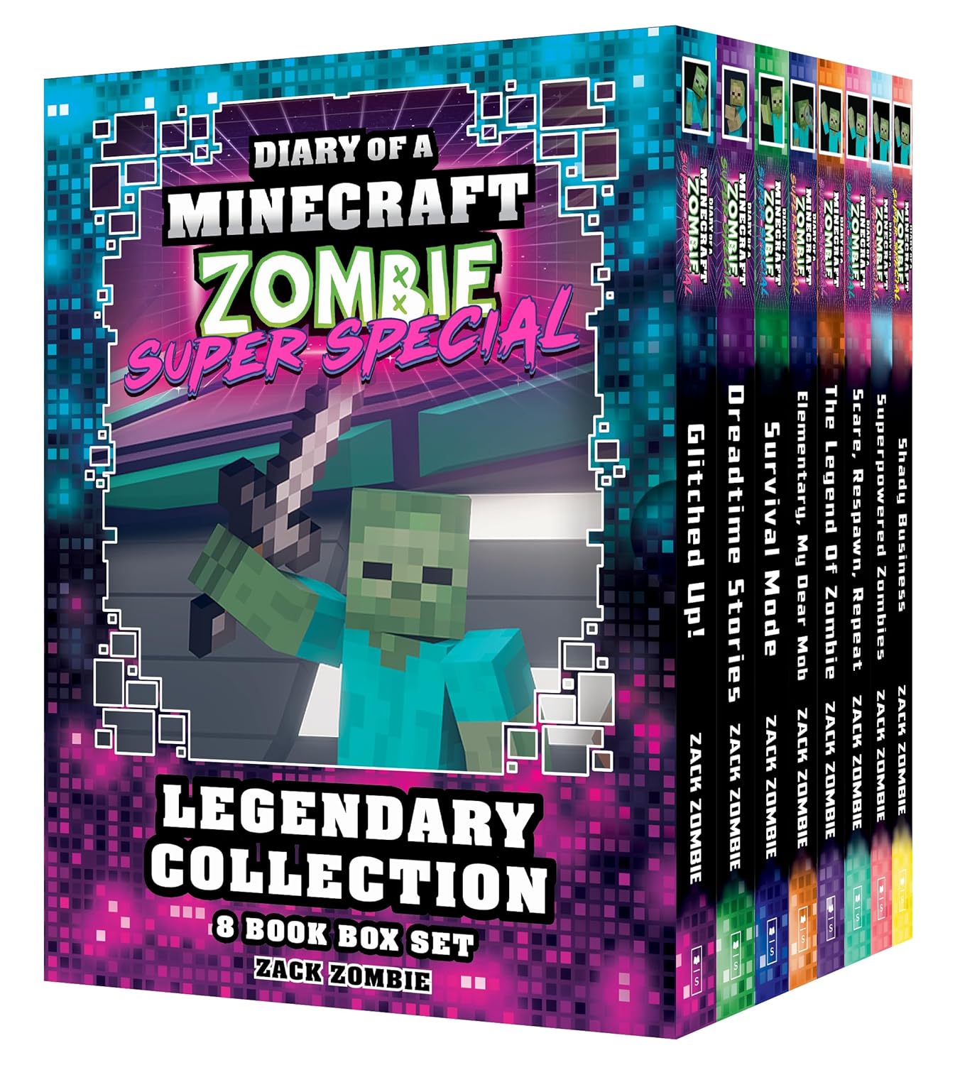 Diary Of A Minecraft Zombie Super Special Legendary Collection: 8 Book