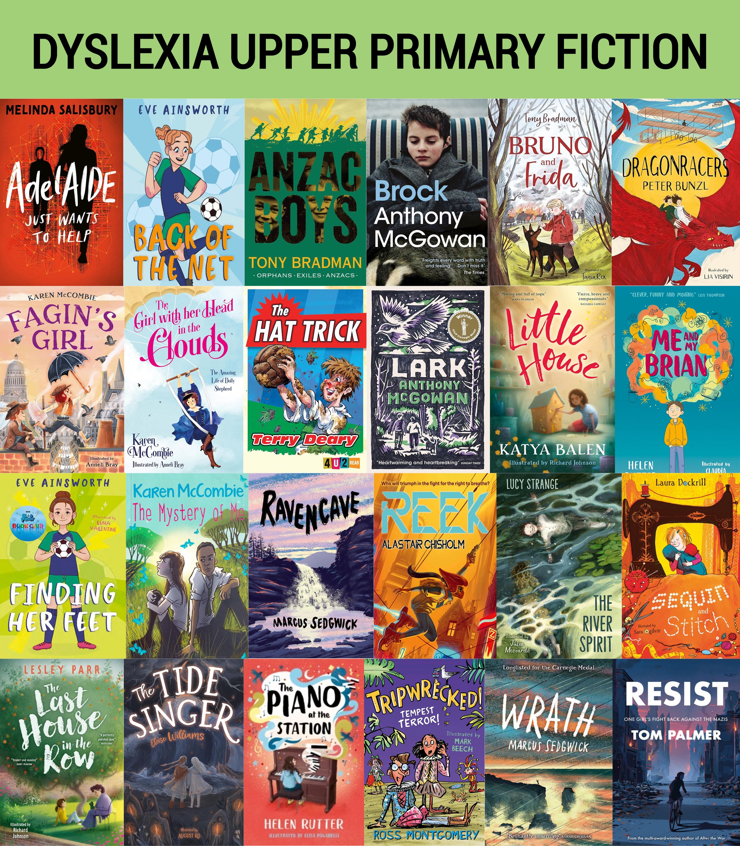 Dyslexia Friendly Upper Primary Fiction Variety Pack (40 titles)