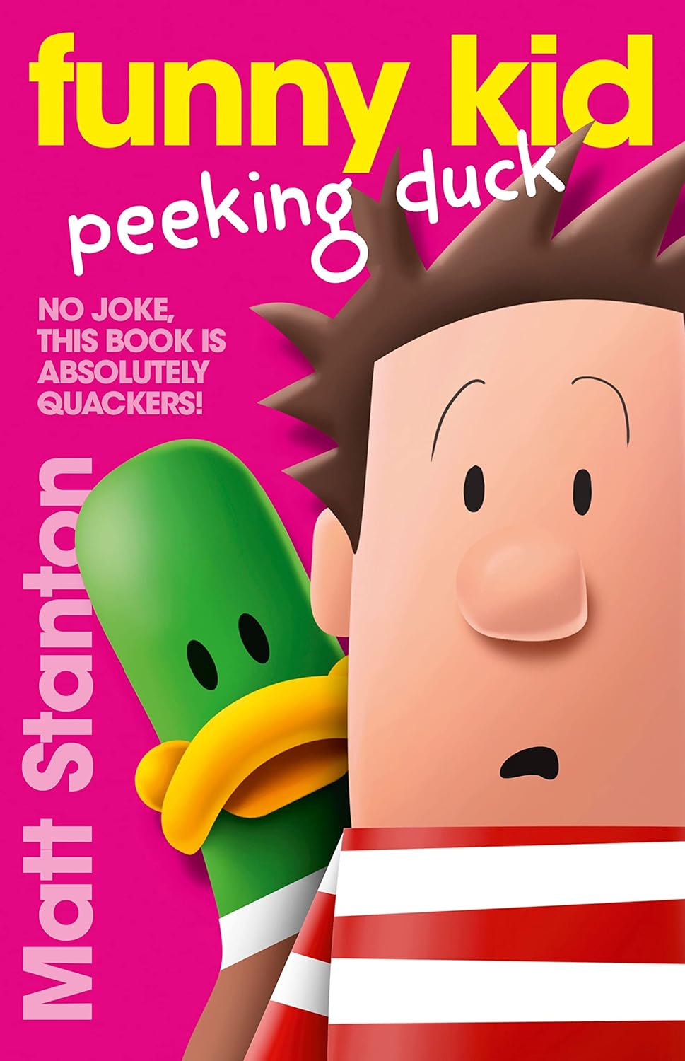 Funny Kid 7 Peeking Duck
