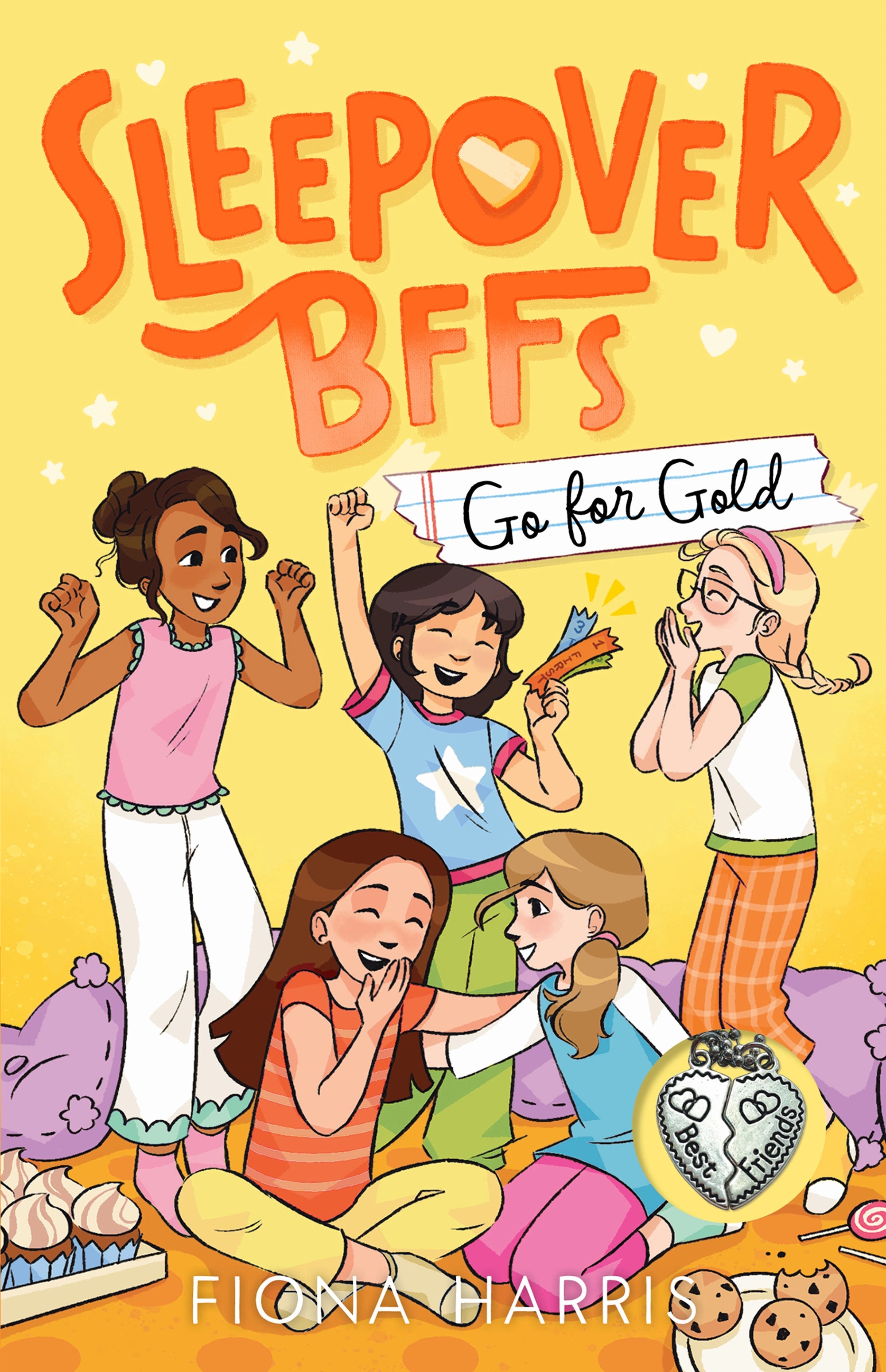 Sleepover BFFs: Go For Gold (Book 3 With Necklace)