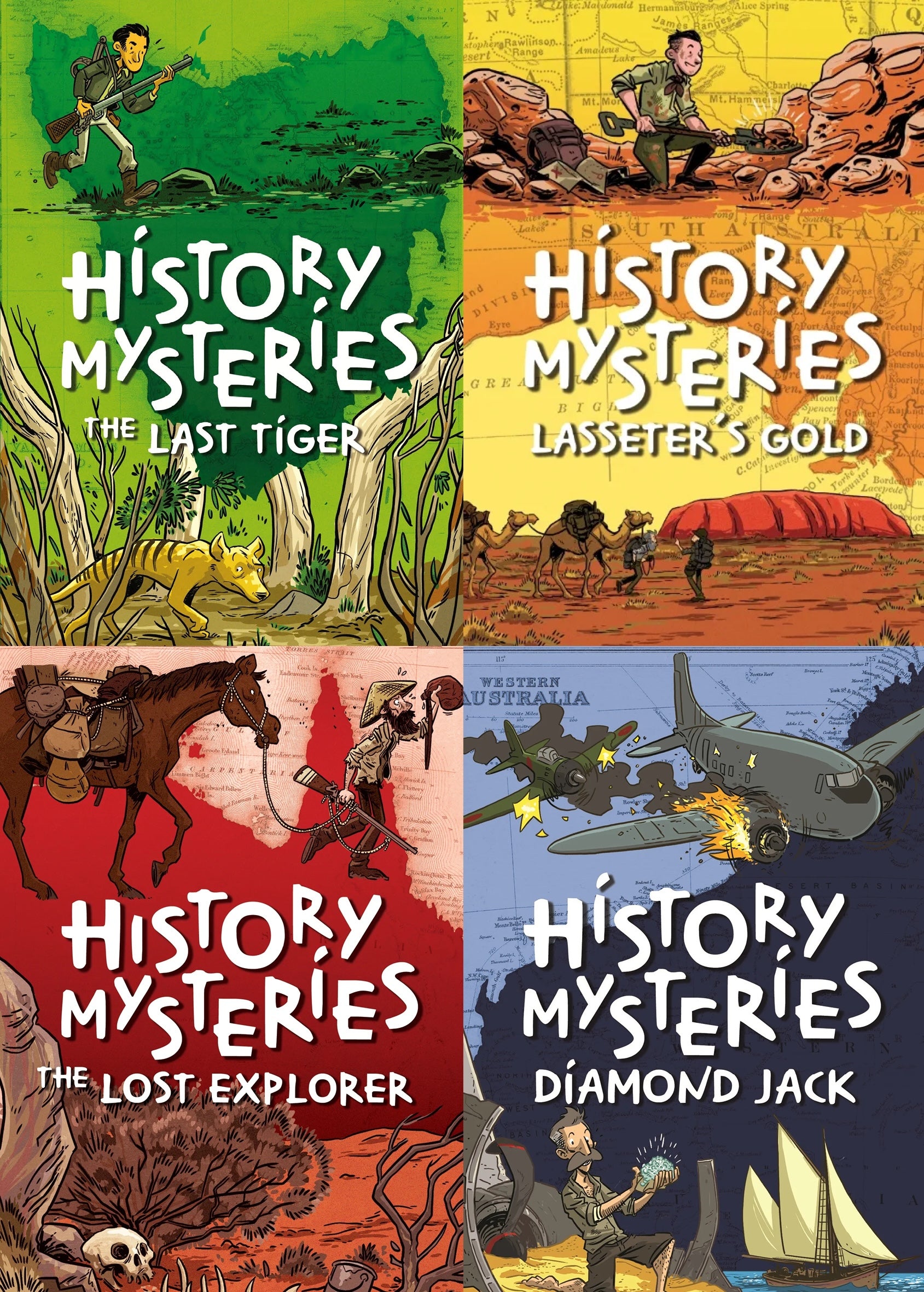 History Mysteries 4 Pack