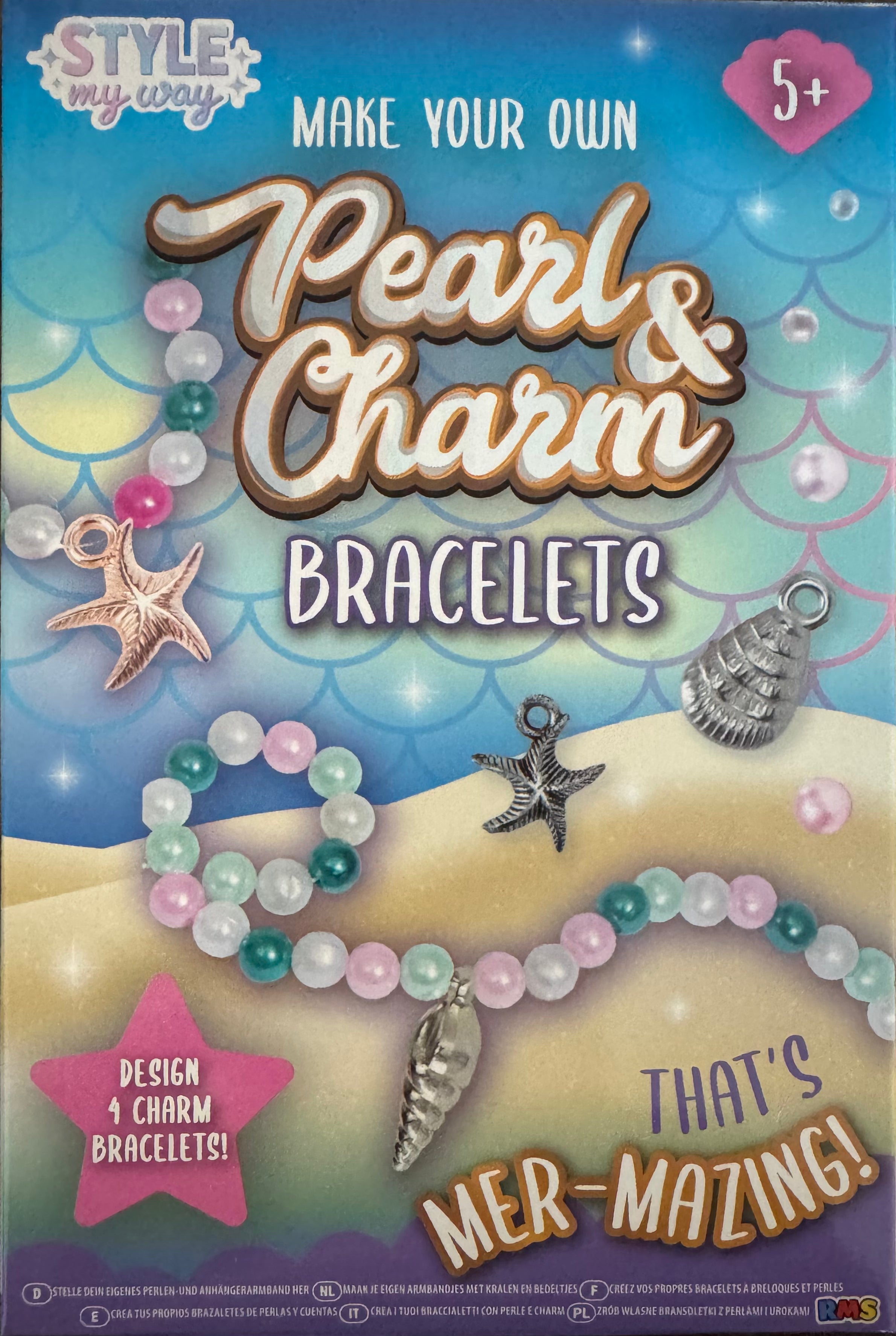 Make Your Own Pearl & Charm Bracelets