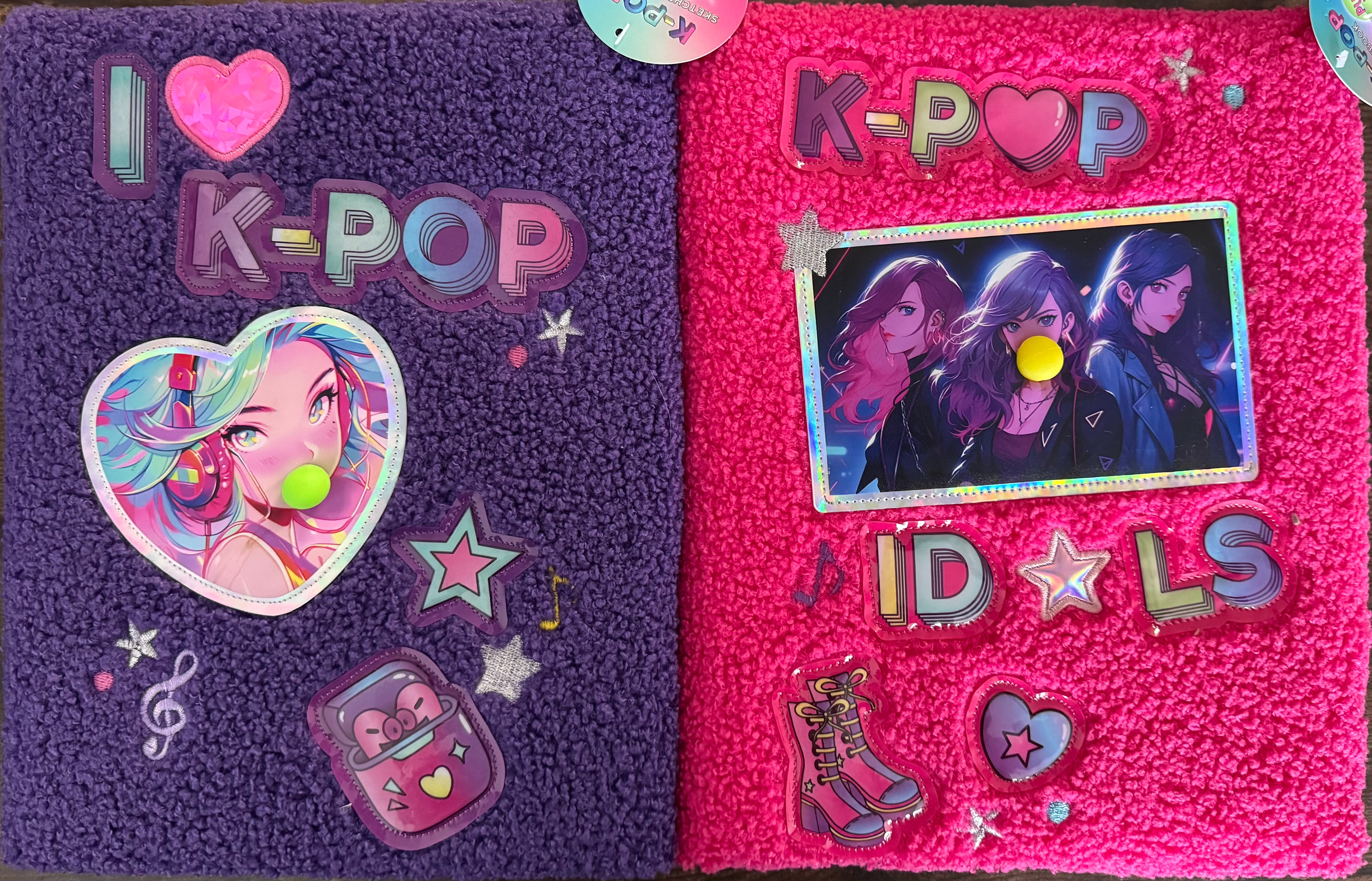 K-Pop Sketchbook Assortment