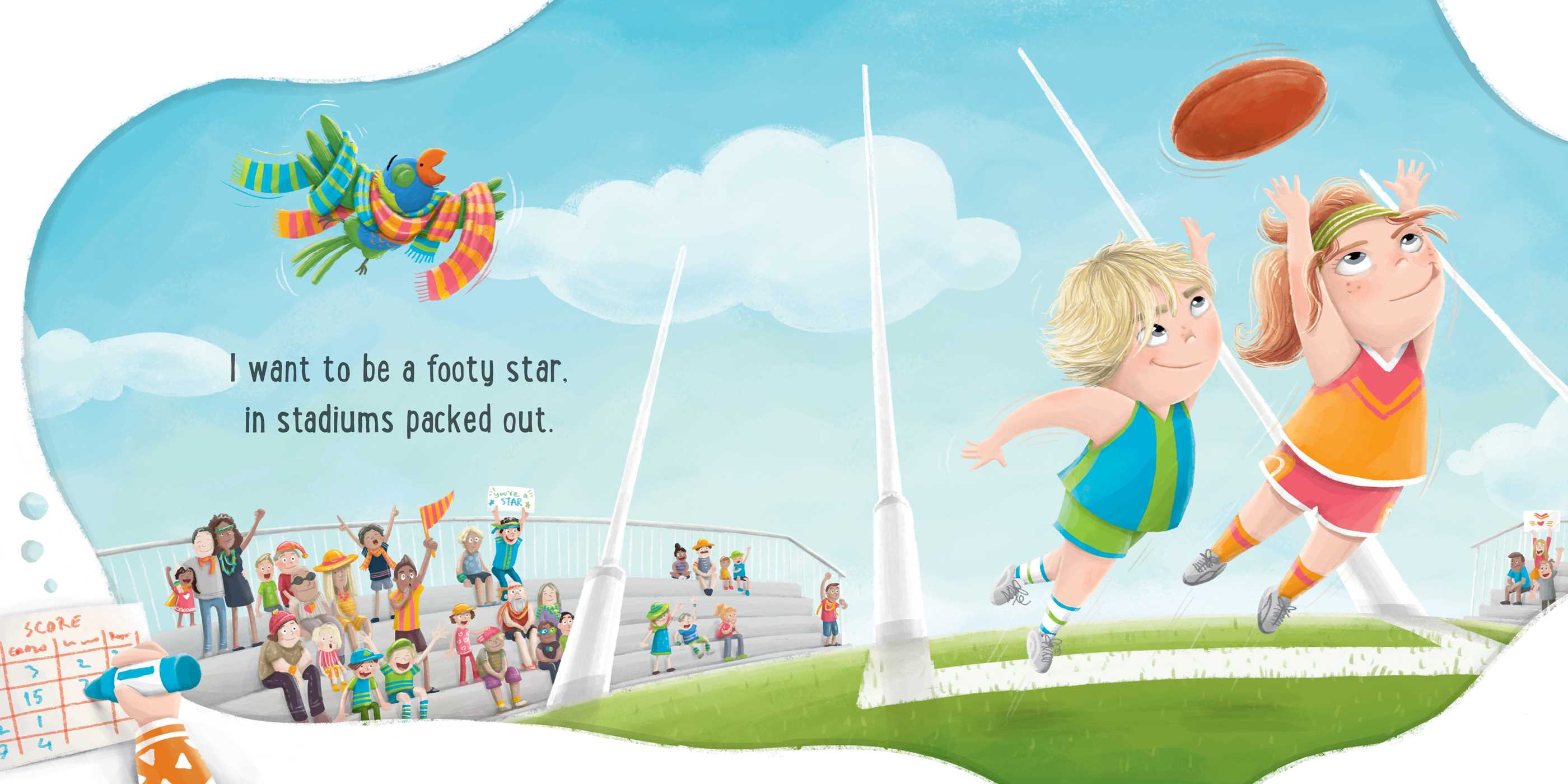 I Want to be a Sports Star (Board)