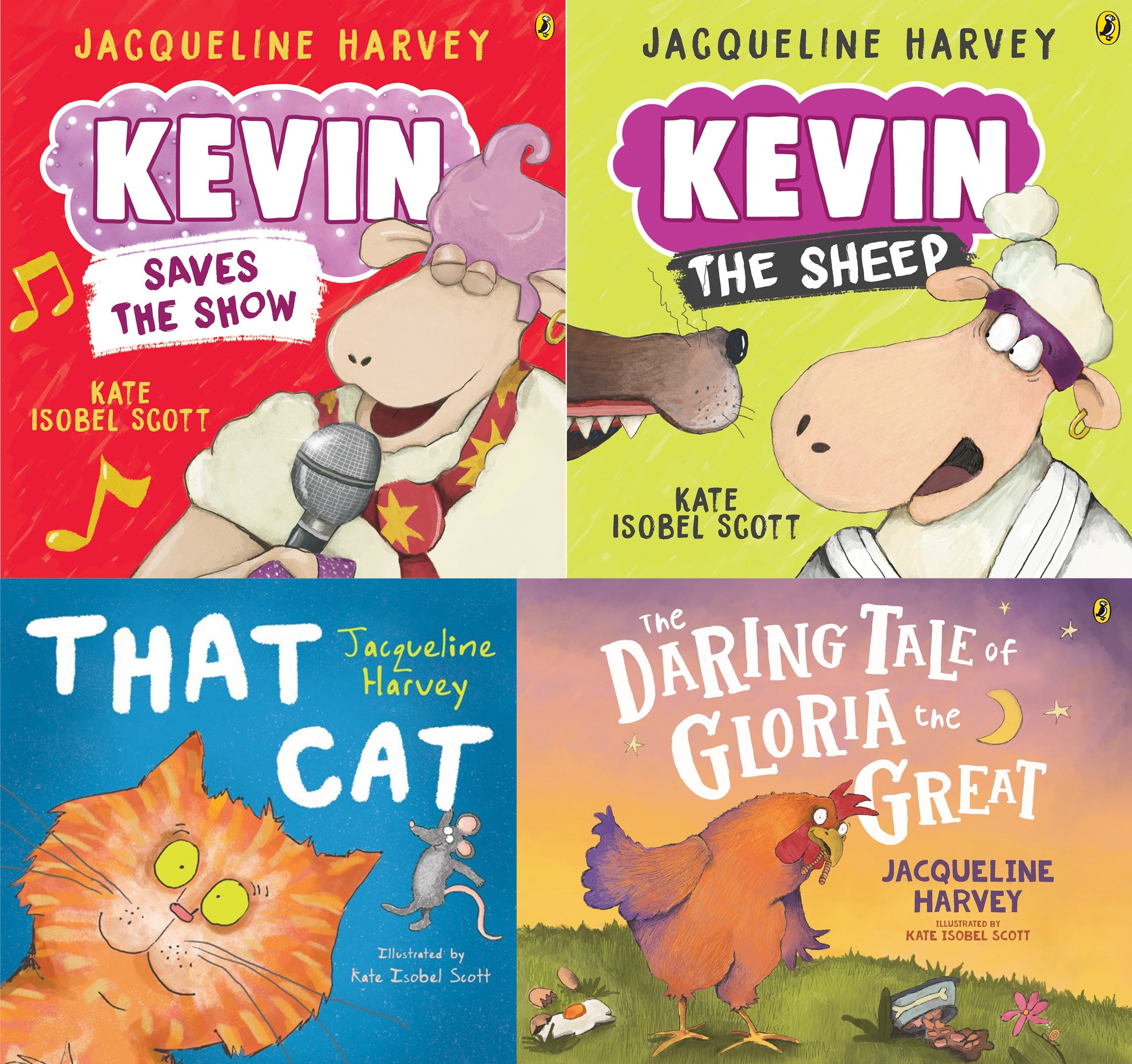 Jacqueline Harvey Picture Book 4 Pack