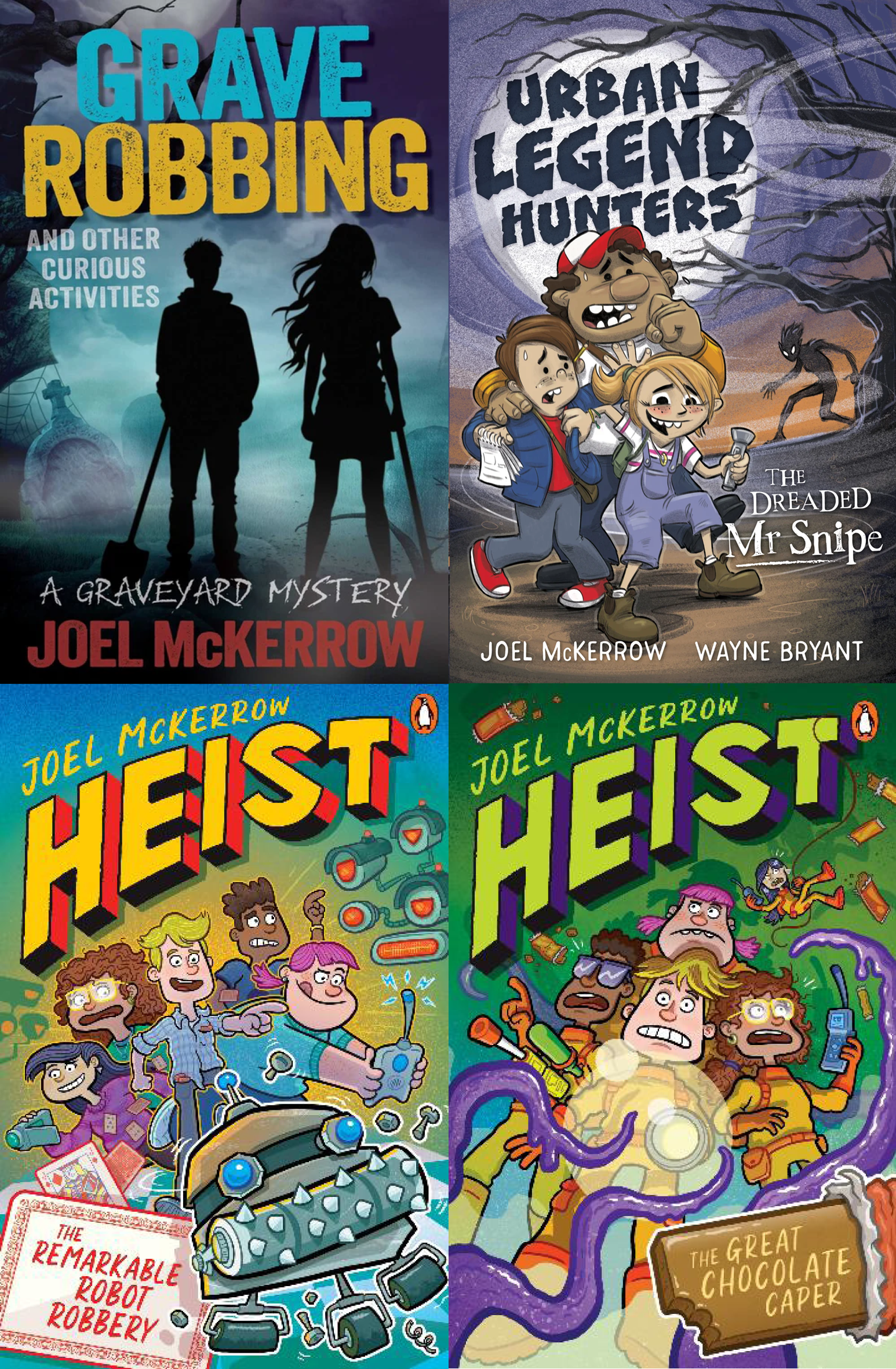 Joel McKerrow Fiction Book 4 Pack