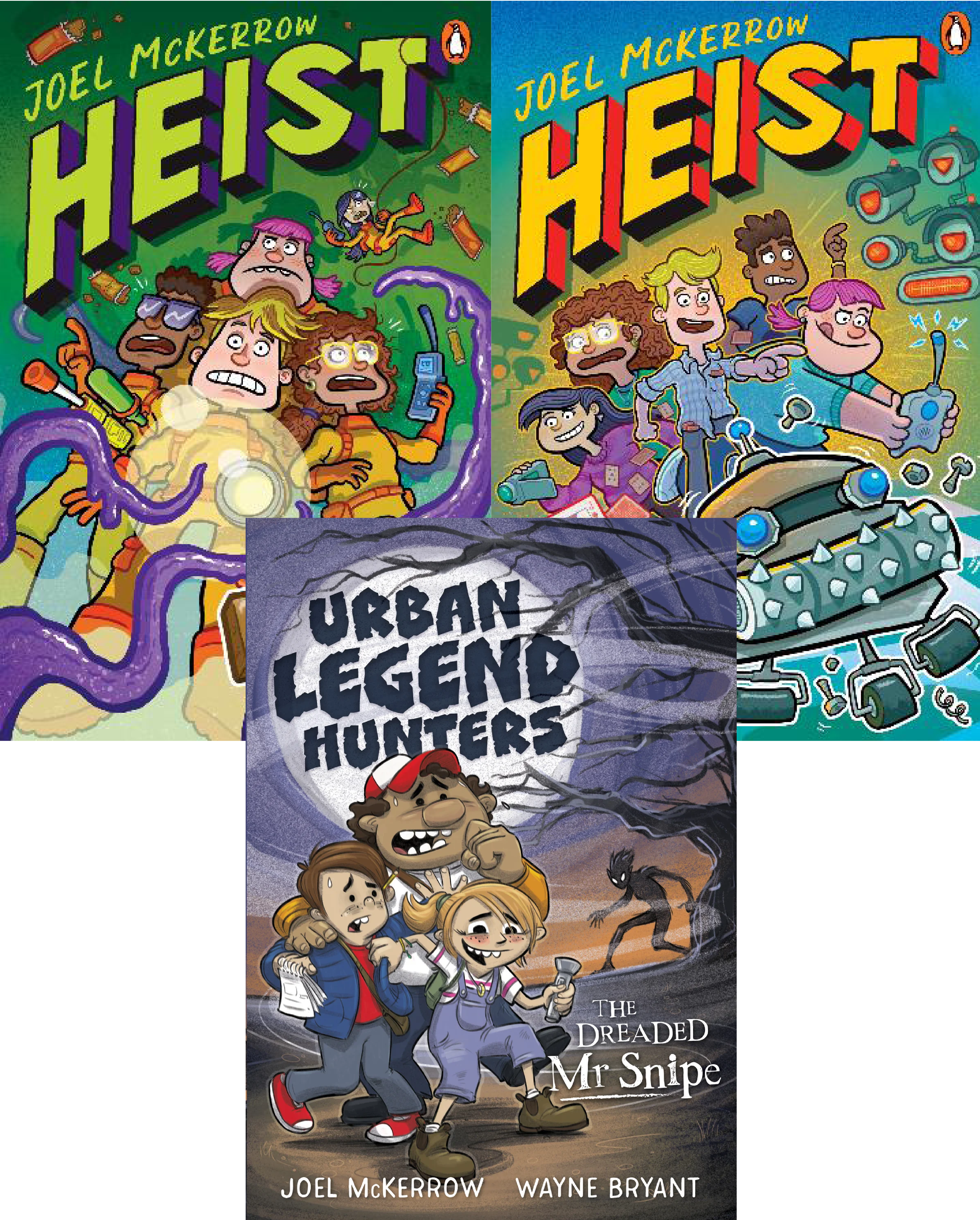 Joel McKerrow Fiction Book 3 Pack