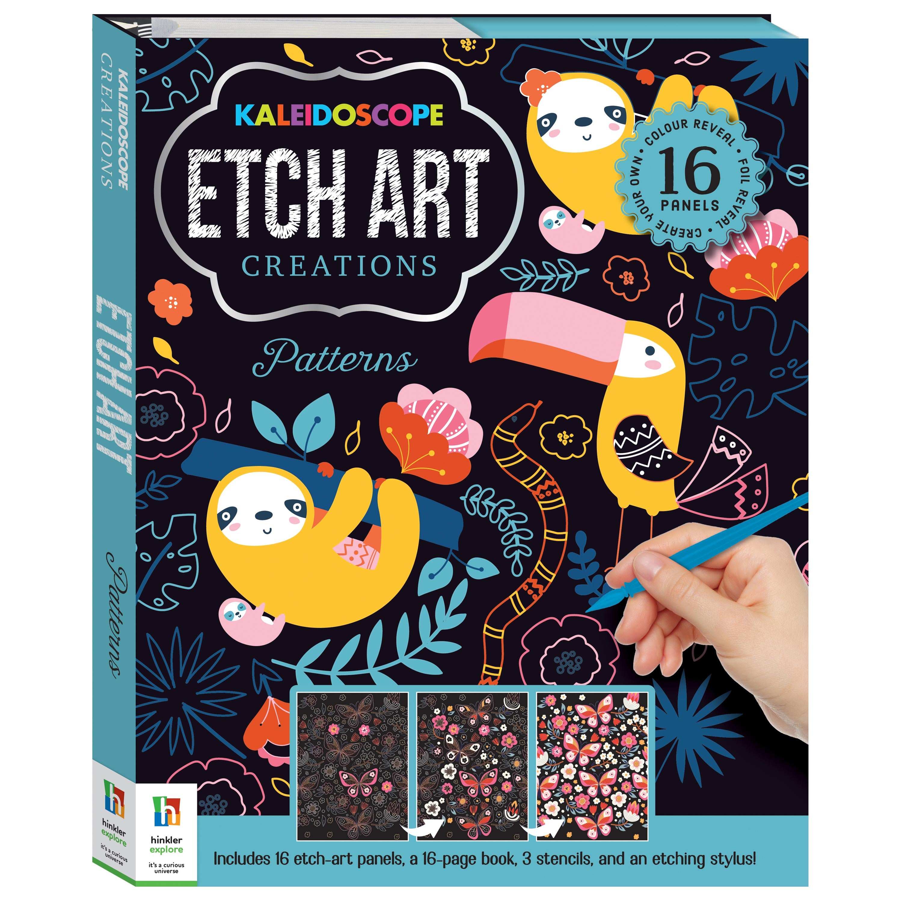 Kaleidoscope Etch Art Creations Patterns