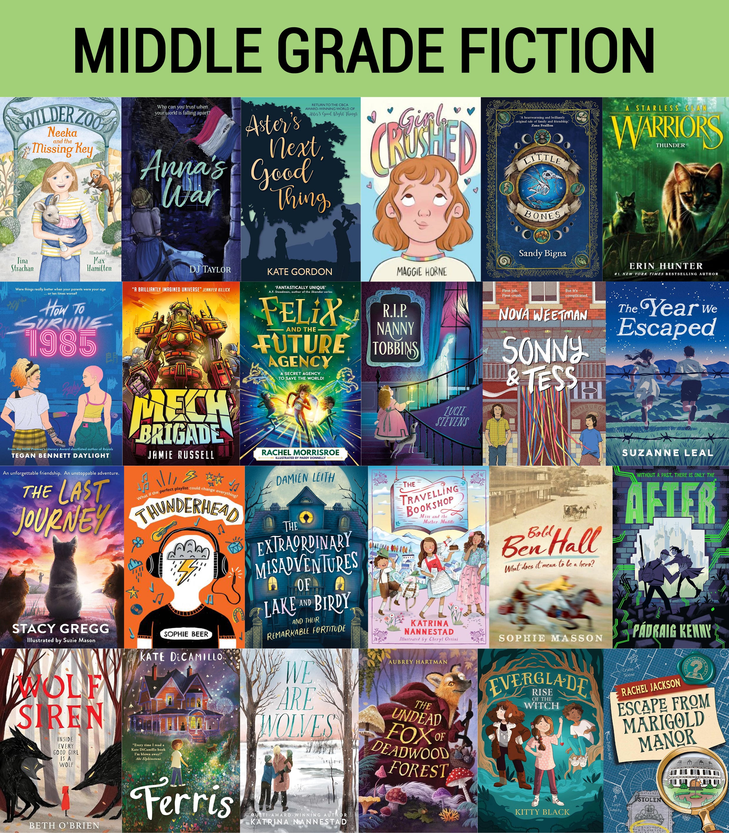 Middle Grade Fiction Variety Pack (35 titles)