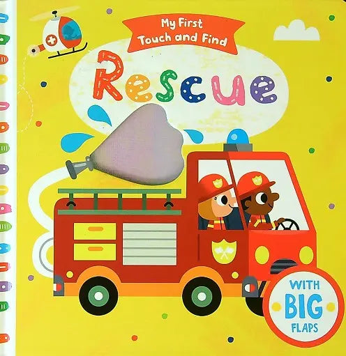My First Touch and Find: Rescue (Board Book)