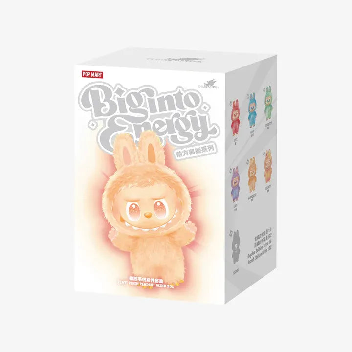 POP MART THE MONSTERS Labubu Big into Energy Series Plush Pendant (1 Blind Box)