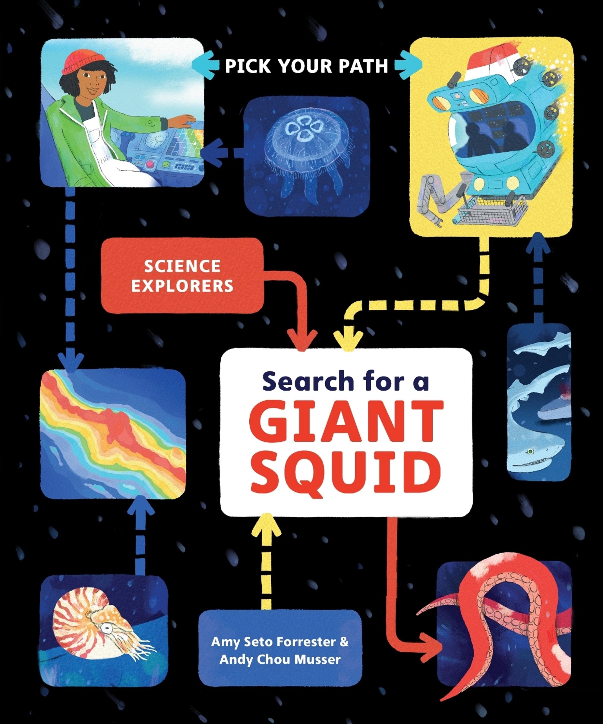 Pick Your Path: Search for a Giant Squid