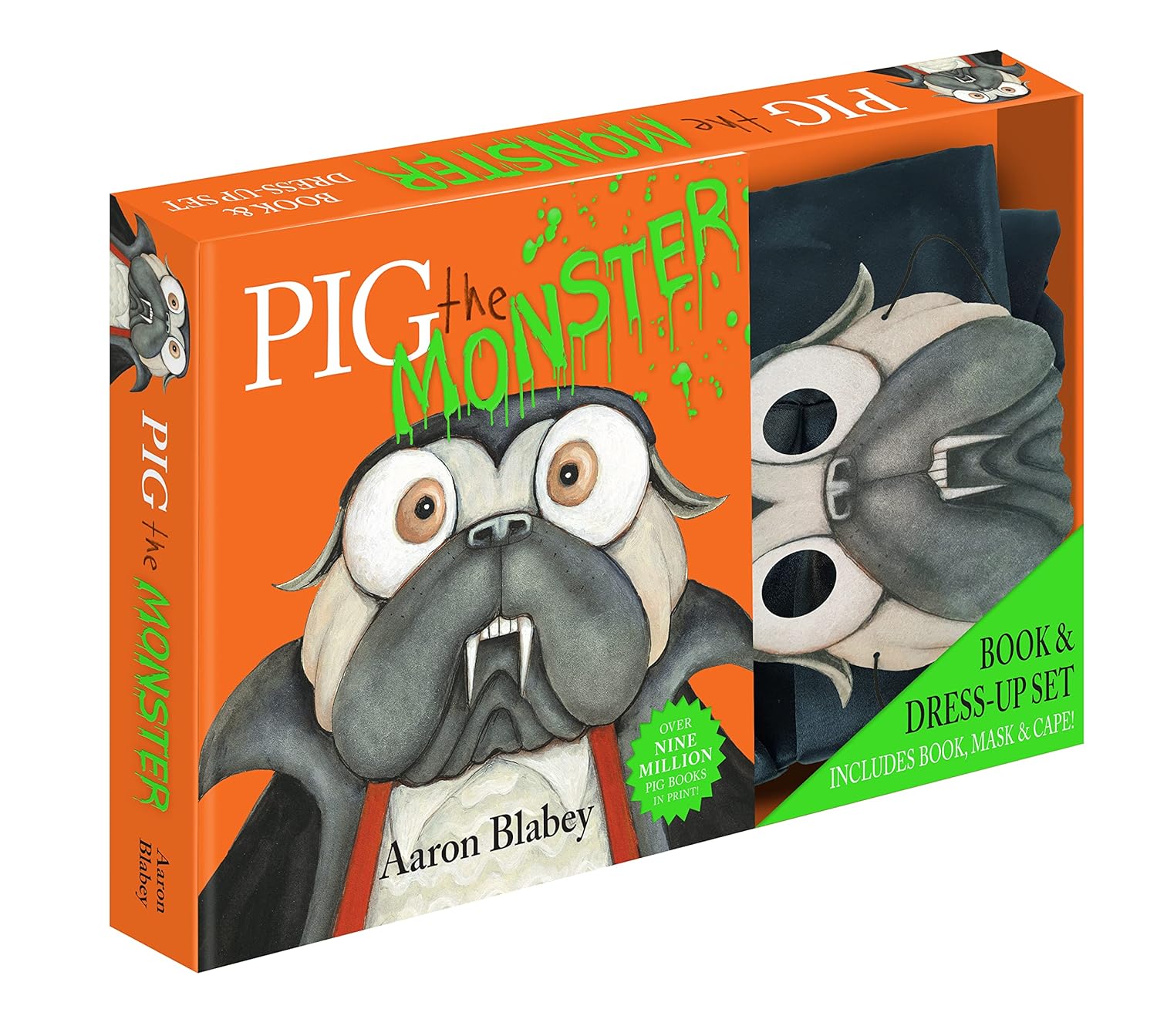 Pig the Monster: Book and Dress-Up Set