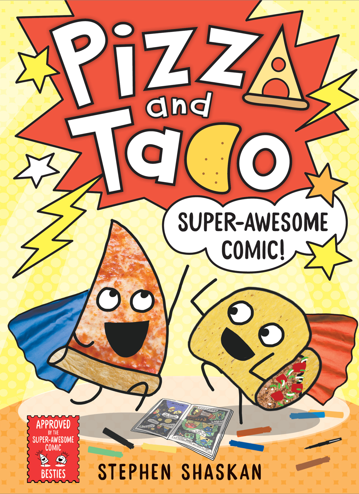 Pizza and Taco 3: Super-Awesome Comic!