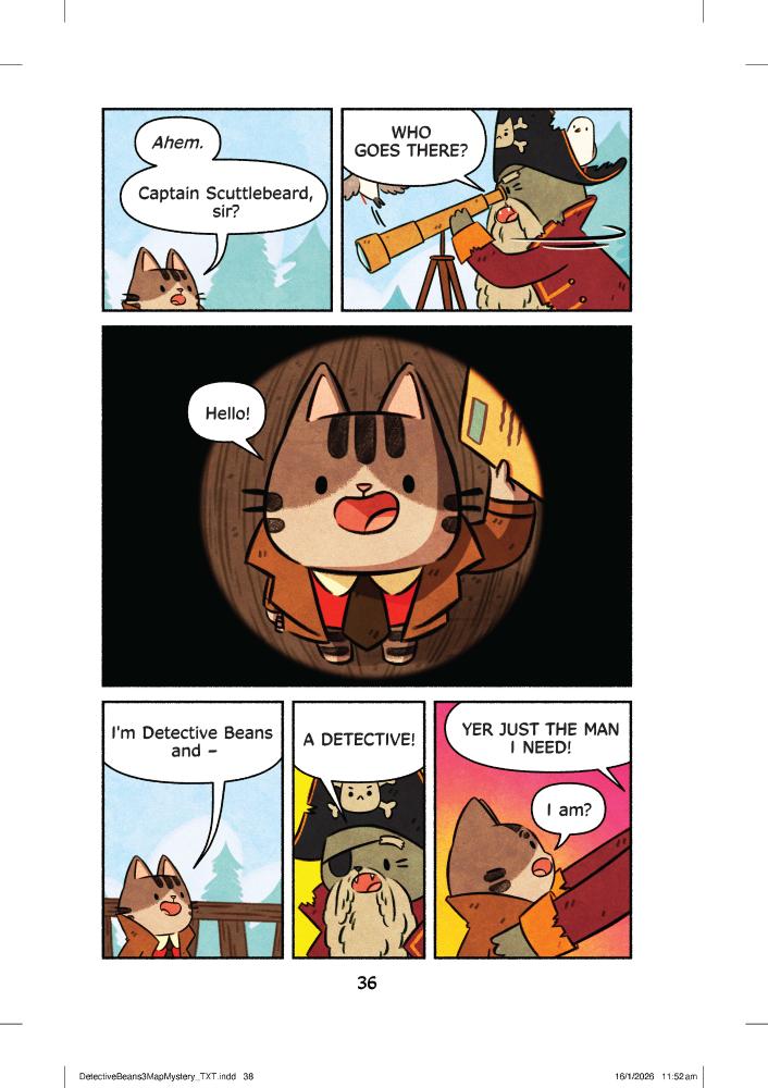 Detective Beans and the Map of Mystery