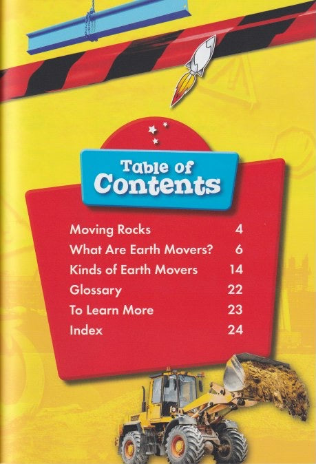 At The Construction Site: Earth Movers