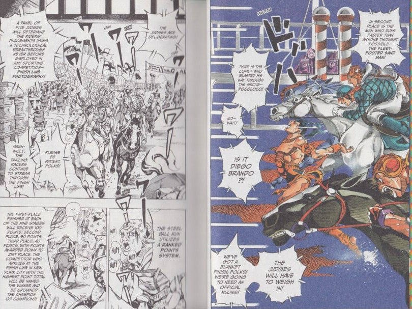 JoJo's Bizarre Adventure: Part 7--Steel Ball Run, Vol. 2