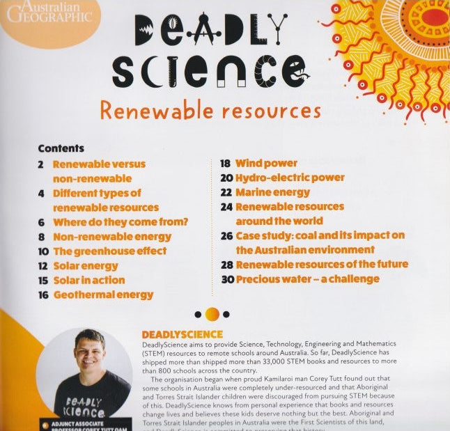 Deadly Science: Renewable Resources