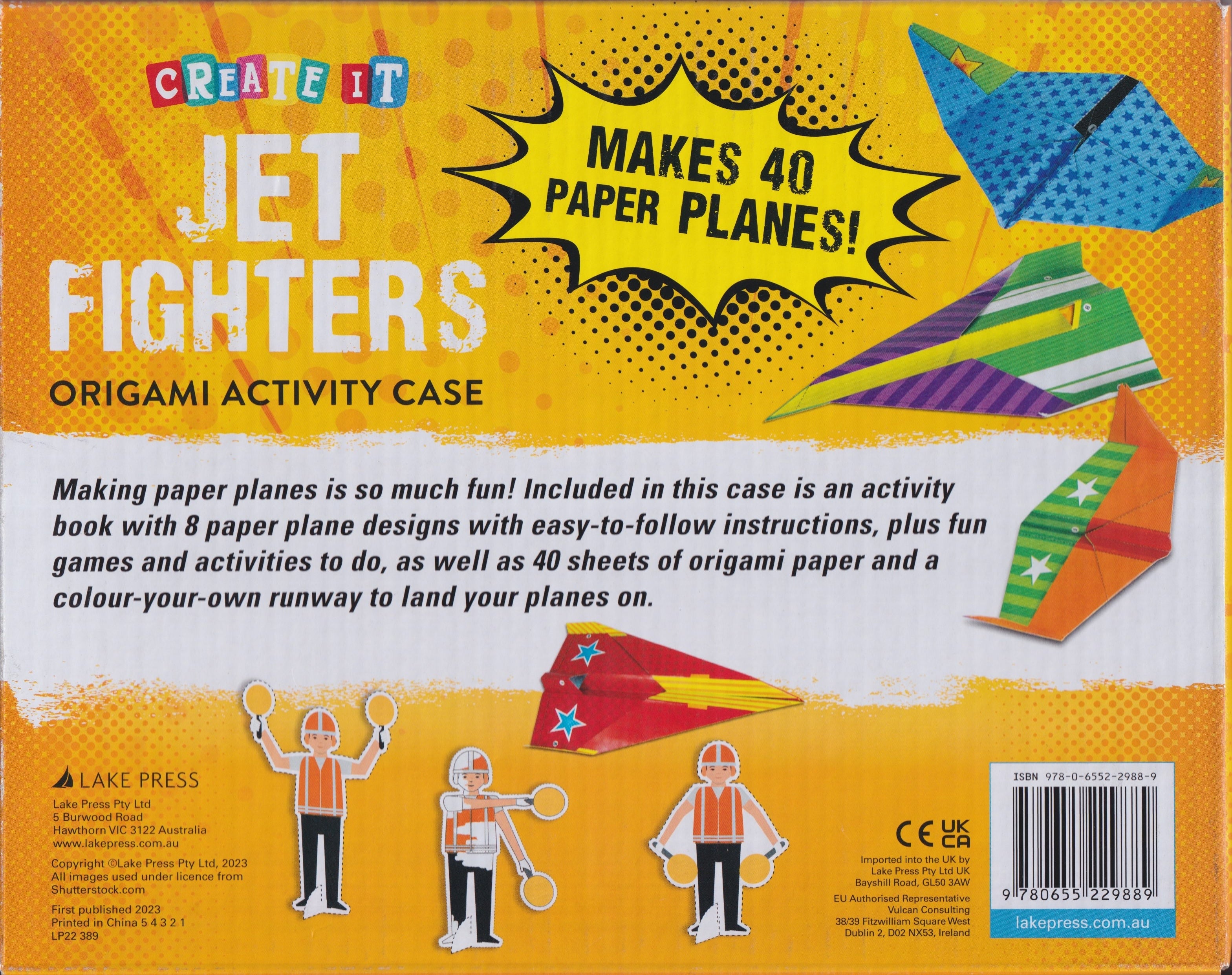 Create It - Origami Activity Case - Jet Fighters